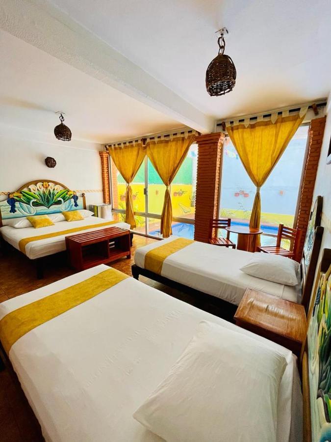 Hotel Casa De La Palma Bed & Breakfast シワタネホ エクステリア 写真
